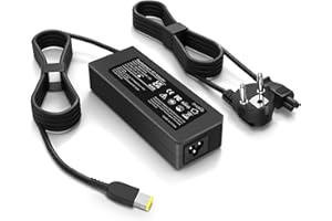 SIKER Cargador USB Lenovo Portatil 65W 45W, Adaptador AC de Cable para Lenovo ThinkPad T430 T440 T450 L440 E550 E560, Lenovo IdeaPad Yoga 2 11 11s 13 2, LG G Flex2