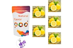 Aroma Sip Flavour Pods Pack for Air Water Up Bottle, 5-Pack of Flavour Pods, 0 Sugar Flavour Pods with Fragrance Accessories for Sports Air Water Up Bottle (No Bottle) (Lemon Pod x5)