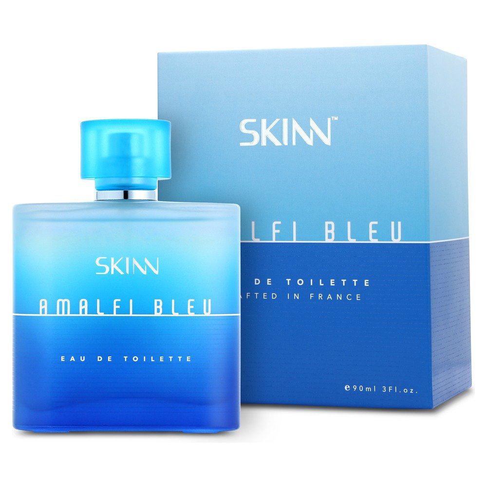 Skinn By Titan , Amalfi Bleu Long Lasting Edt For Men - 90 Ml | Perfume Spray For Men | Eau De Parfum For Men | Men'S Cologne