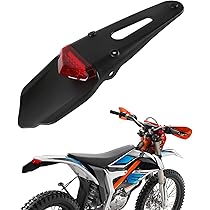 Faro Posteriore LED Per Moto Rettangolare - Luce Freno E Stop, Impermeabile, 12V - Foto 7