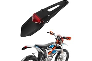 DREAMIZER Motorrad Rücklicht Rear Fender Heck Bremslicht Kennzeichenhalter Moped Für XR250 XR400 XR650 WR250F WR450F CRF250x CRF450 X Crf Mx Trail Supermoto