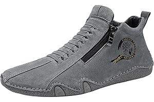 BGFIPAJG Scarpe Sneakers Uomo Alte Scarpe Uomo Pelle Marrone Sneakers Senza Lacci Scarpe Uomo Estive Leggere Blu Scarpe Memory Foam Uomo Scarpe Scoglio 38
