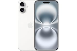 Apple iPhone 16 Plus de 128 GB: Smartphone 5G con Control de Cámara, Chip A18 y un subidón en autonomía. Compatible con los AirPods; Blanco
