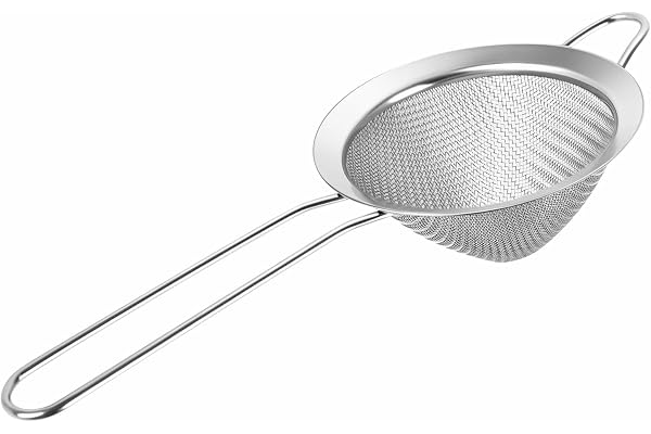 Cocktailsil, rostfritt stål fint nätfilter Bartender Konisk durkslag Bartillbehör för te, juice och kaffe