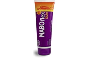 MABO Flex Fisio 250 ml - Crema de Masaje para Alivio de Dolores Musculares y Articulaciones Arnica Caléndula Mentol Hypericum Colágeno