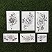 Tattify Floral Temporary Tattoos - A Rose by Any Other Name (Set of 12)