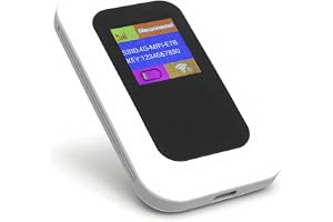 och SIM -kort 300 Mbps Bärbara WiFi Mobile Hotspot, 10 Enheter, 2100mAh Battery, CAT4, B1, B3, B5, B40 Network Bands, för Resor, Hem