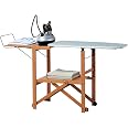 Mini Table à Repasser Foppapedretti Lo Stiragonne – Noyer – 50 X 22 Cm Idéale Pour Petits Vêtements