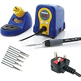 Hakko FX888D Soldering Station Soldering Iron and Tip Set - UK