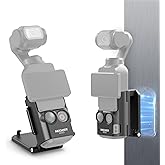 NEEWER Mıknatıslı tutucu, DJI Osmo Pocket 3 ile uyumlu, 180&deg; ayarlanabilir hafif mini kamera tutucu, &ccedil;ok fonksiyonlu aksesuar