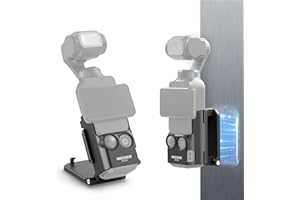 NEEWER Básico Soporte Magnético Compatible con dji Osmo Pocket 3, Soporte Cámara Plástico Ajustable 180°, Accesorios Multifunción Adaptador Expansión Bracket para Pocket 3 Battery Grip, AC015