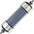 Evolution Aqua Pond Dechlorinator for Fish Ponds – Activated Carbon Chlorine Remover Garden Hose Inline Water Filter for Pond Tap Water Treatment / 12-Inch