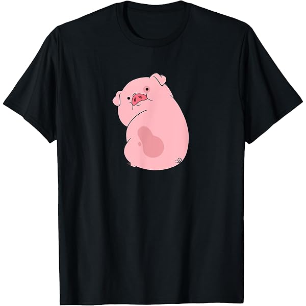 WZMPA Waddles Pig Kosmetiktasche – Lustiger Schweine-Reißverschlussbeutel Für Mädchen & Frauen