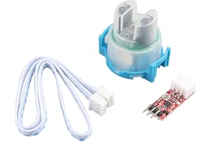 Jopto Módulo de detección de sensor de turbidez Prueba de calidad del agua Kit de transductor de turbidez DIY Compatible con Arduino