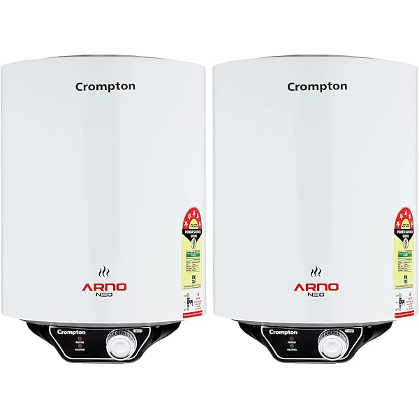 Buy Crompton Arno Neo ASWH-3015 15-litres 5 Star-Rated Storage Water Heater  (White) u0026 Crompton Arno Neo ASWH-3025 25-litres 5 Star-Rated Storage Water  Heater (White) Online at Low Prices in India - Amazon.in