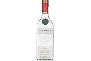 ‎SCHLADERER Schladerer Black Forest Cherry Water, Elegant Fruit Brandy from the Black Forest, Traditional from Black Forest Sweet Cherries Best Layers Fruit Brandies (1 x 350 ml)