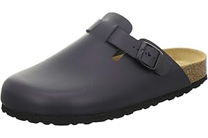 AFS-Schuhe 3900 Herren Clogs, Bequeme Hausschuhe für Männer, Pantoffeln aus Leder, Made in Germany