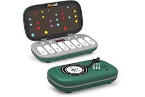 CLNYRWCB Portable 8 Key Kids Keyboard Piano - Educational Musical Toy for 5 6 7 8 Boys & Girls, Pocket Mini Electronic Piano with Multiple Sounds/Rhythms, Learning Toy for Toddlers & Children