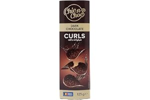 Chic n Choc Dark Chocolate Curls 125 g