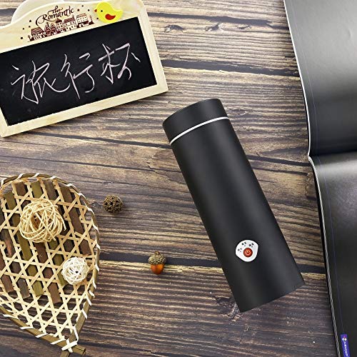 CZZ Bouilloire lectrique, Mini Bouteille d'eau Dortoir, Bouilloire Portable, Voyage L'tranger Pliant Tasse d'eau Chaude lectrique