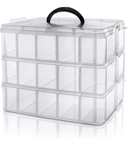 Genérico Embroidery Thread Holder - Thread Organizer Box with 50