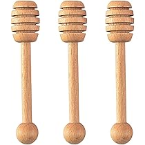 Set 8 Cucchiai Per Miele In Legno - Agitatori A Spirale Per Sciroppi E Marmellate - Foto 2