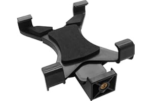 LINKCOOL Adattatore universale per treppiede per tablet per iPad/Air/Mini, Samsung Galaxy Tab, Nexus e la maggior parte dei tablet, compatibile con treppiede/monopiede/selfie stick