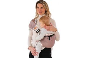 GUBBY GUPS® Ergonomisk praktisk bärsele V3.0 för snabba insatser – bärhandduk för nyfödda babybärrem för småbarn upp till 15 kg, höftsits babybärsystem