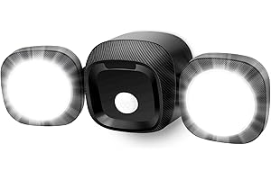 Toowell Lampada da Esterno con Sensore di Movimento Luci Esterno Batteria Applique da Esterno Senza Fili Impermeabile Faretto LED con Sensore di Movimento per Esterni Garage Terrazza Giardino Patio