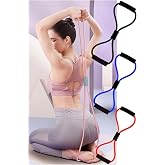 Mucit Home Pilates Diren&ccedil; Lastiği ipi V&uuml;cut Şekillendirici Kelebek Diren&ccedil; Lastiği G&uuml;&ccedil; Lastiği 1 Adet