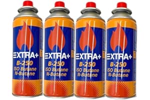 . ILUMINA TU VIDA . PANDA HOME PANDHOME Botellas de Camping Gas 227g/400ml – Energía Portátil para Aventuras al Aire Libre – Pack de 2, 4, 6, 8 o 16 Unidades, Compatibles con Estufas de Gas Portátiles