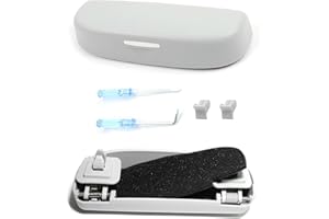 GAFAT Custodia per Occhiali da Sole per J eep Compass 2017-2023 2024, Compass 4xe PHEV my20 my21 Hybird 80° Anniversario Contenitore Organizer (Grigio)