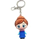 AUGEN Premium Action Character 3D Rubber Silicone Keychain Parent For Car & Bike Gifting With Key Ring Anti-Rust (Pack Of 1)