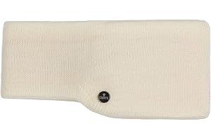 LIERYS Fascia Copriorecchie Fine Merino Donna Uomo Made in Germany Maglia Tre Strati Internamente Cotone