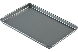 Prochef BKW1011 Large Baking/Oven Tray, Premium Quality, Easy to Clean, Teflon Innovations Non-Stick Silicone Coating,Grey