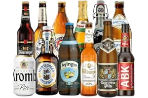 SUSURRUS German Breweries Craft Beer 330ml Mixed Case – Premium German Lager, Pils & Weissbier Selection – 12 Pack Bottles – Authentic Imported Beers Gift Set for Men & Women