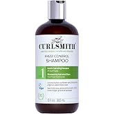 CURLSMITH - Kıvırma Kontrol&uuml; Temizleyici, Nazik Nemlendirici Sa&ccedil; Şampuanı, T&uuml;m Kıvrılma Tipleri i&ccedil;in, Uzun &Ouml;m&uuml;rl&uuml; Kabarma Kon