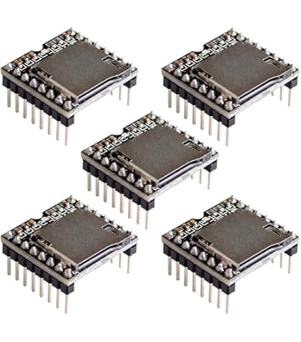 DF Player Mini MP3 Player Module MP3 Voice Decode Board Supporting TF Card U -Disk IO/Serial Port/AD for arduino Diy Kit - 502