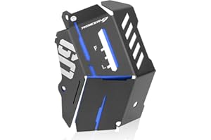 CXEPI Radiateur Eau Liquide Réfrigérant Réservoir Couvercle de Protection pour Yamaha TRACER 9 /GT TRACER 9GT 2021-,Bleu