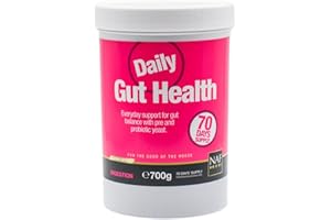 NAF Daily Gut Health 700g – Digestive Support Supplement for Horses – With Prebiotics, Probiotics & Yeast Culture – Maintains Digestive Balance & Nutrient Absorption