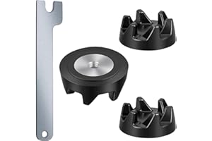 VZU 3x Kupplung 9704230 Ersatzteile für KitchenAid Modellen KSB52, KSB5, 5KSB52, 5KSB5, Blender Coupler Ersatzteile für Kitchen Aid, Inklusive Montageschlüssel