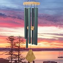 Howarmer Outdoor-Windspiel Aus Kupfer, 76,2 Cm Lang, Mit Tiefem Ton - Gartendeko Für Terrasse, Hof Oder Als Geschenk Zu Weihnachten, Muttertag & Einweihung