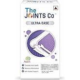 The Joints Co Ultra Ease Plus with Type II Collagen, 2500 mg Glucosamine Chondroitin MSM HA Complex & Herbal Blend for Joints