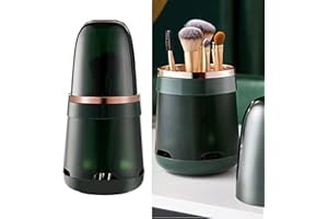 Tohoee Pennello da Trucco Titolare Organizzatore Cosmetico Staccabile Multifunzione Pulizia Delle Spazzole Supporto per Asciugatura Scatola di Immagazzinaggio