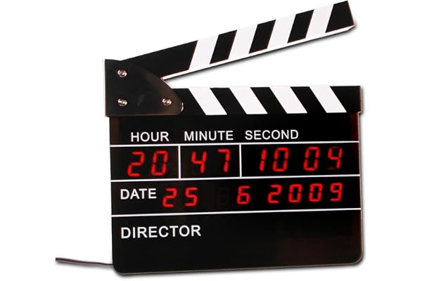 Générique Horloge Réveil Clap de Cinéma