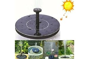 KAELA FONTANA SOLARE DA GIARDINO POMPA GALLEGGIANTE DECORATIVA