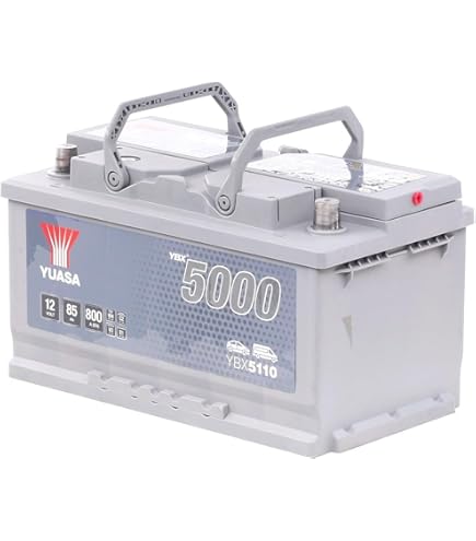 Yuasa - Batterie De Démarrage à Haute Performance, Argentée - YBX5110 - Batterie Auto