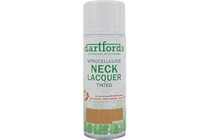 dartfords Tobacco Nitrocellulose Guitar Neck Lacquer 400ml Aerosol