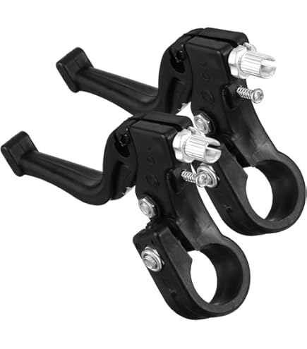 Poignée Frein Moto Kit 2 Leviers De Frein Moto Keenso - Guidon 7/8 22mm Rouge Aluminium Levier Couleur Moto