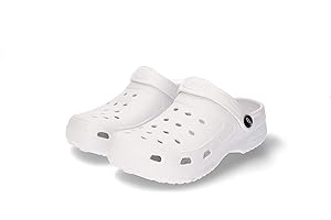 TEPU Sabots pour Femme Blanches Sanitaire | Confort Design et Qualité | Tailles: 36-41